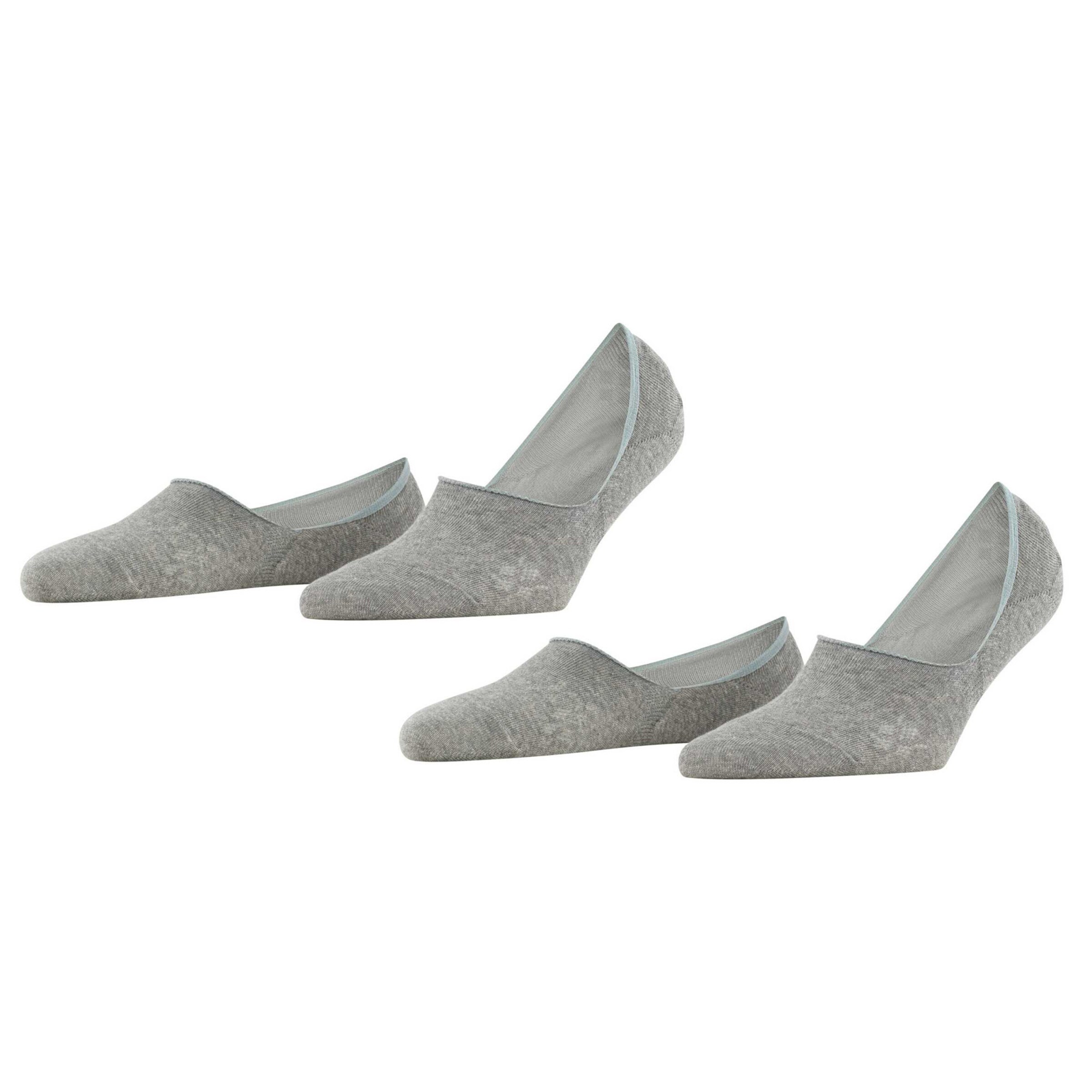 BURLINGTON Ankle socks in Grey: front