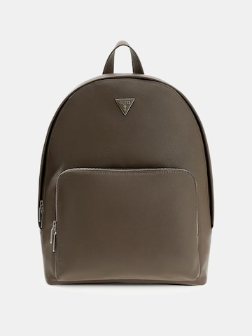 GUESS Rucksack 'Milano' in Braun: Vorderseite