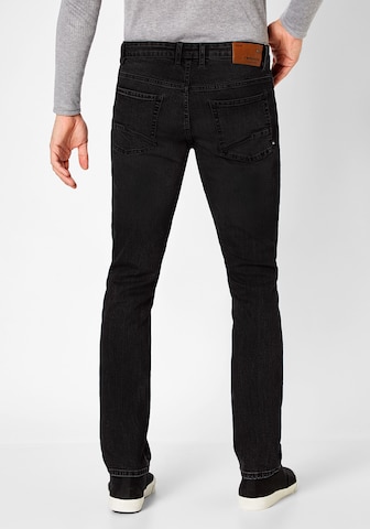 REDPOINT Slimfit Jeans 'Barrie' in Schwarz