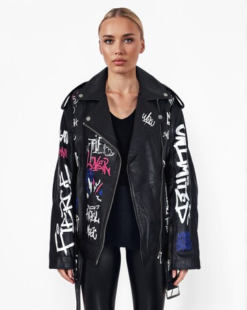 Veste mi-saison ' Anya ' trueprodigy en noir : devant