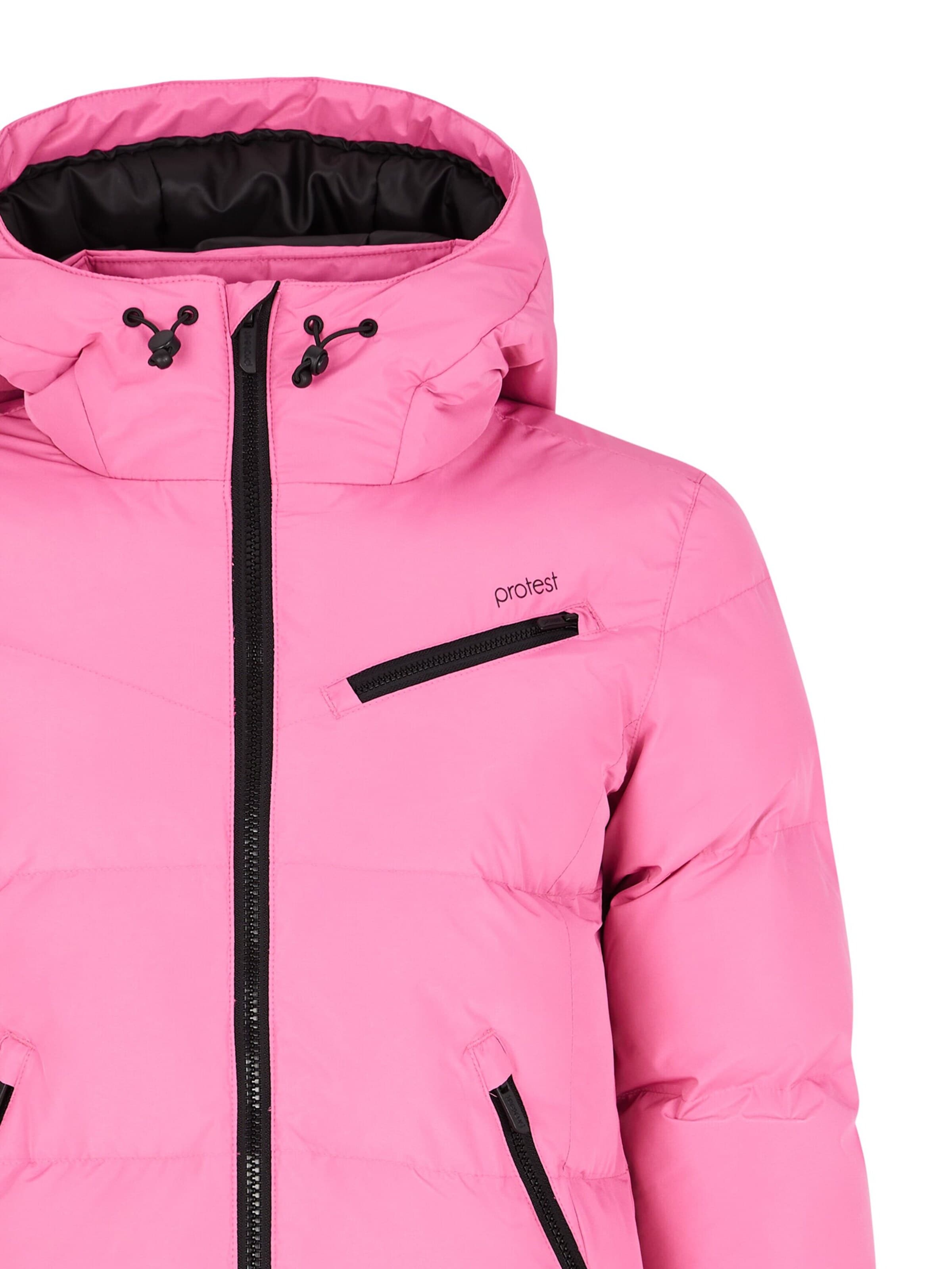 PROTEST Athletic Jacket 'PRTLUCID' in Pink