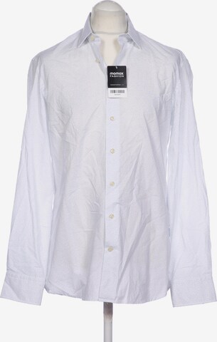 Baldessarini Button Up Shirt in L in White: front