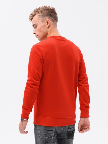 Sweat-shirt 'B978' Ombre en rouge