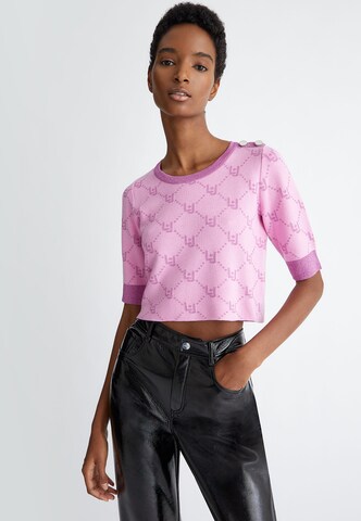 Pullover di Liu Jo in rosa: frontale