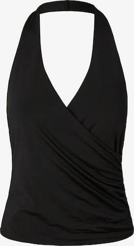 PIECES Top 'SOFIA' in Black: front