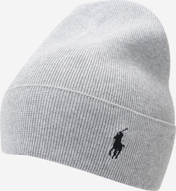 Bonnet Polo Ralph Lauren en gris : devant