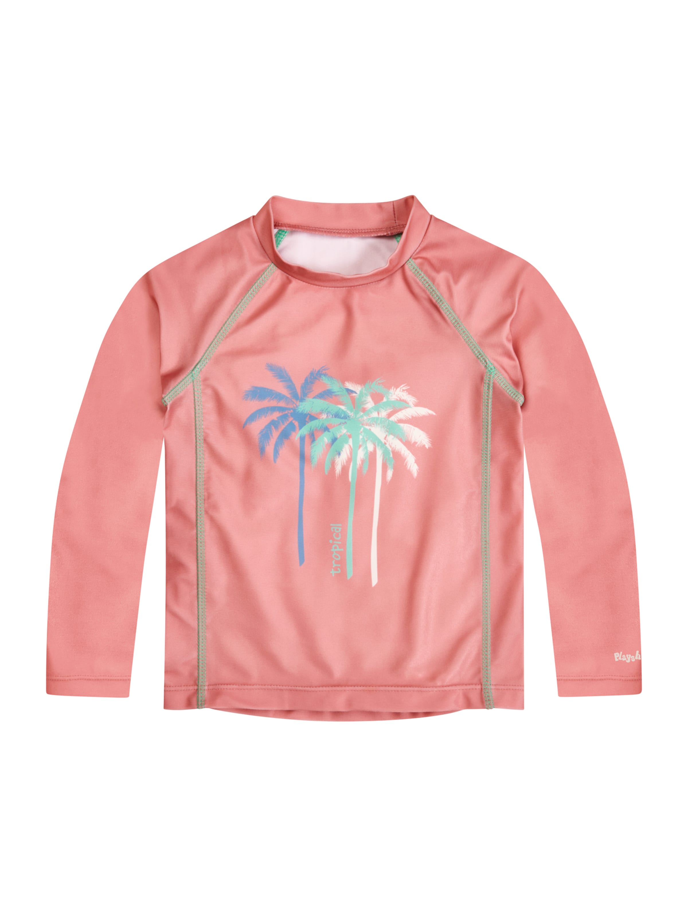 PLAYSHOES UV защита 'Palm Trees' в оранжево: отпред