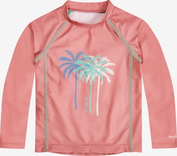 PLAYSHOES Προστασία UV 'Palm Trees' σε πορτοκαλί: μπροστά