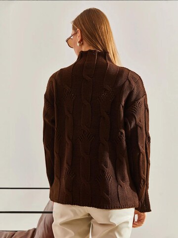 Pull-over Bianco Lucci en marron