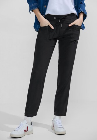 CECIL Regular Pants in Black