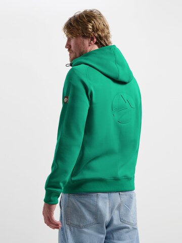 Travelin Sweatvest 'Soren' in Groen