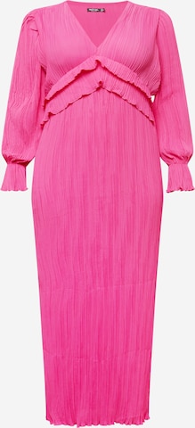 Nasty Gal Plus Šaty – pink: přední strana
