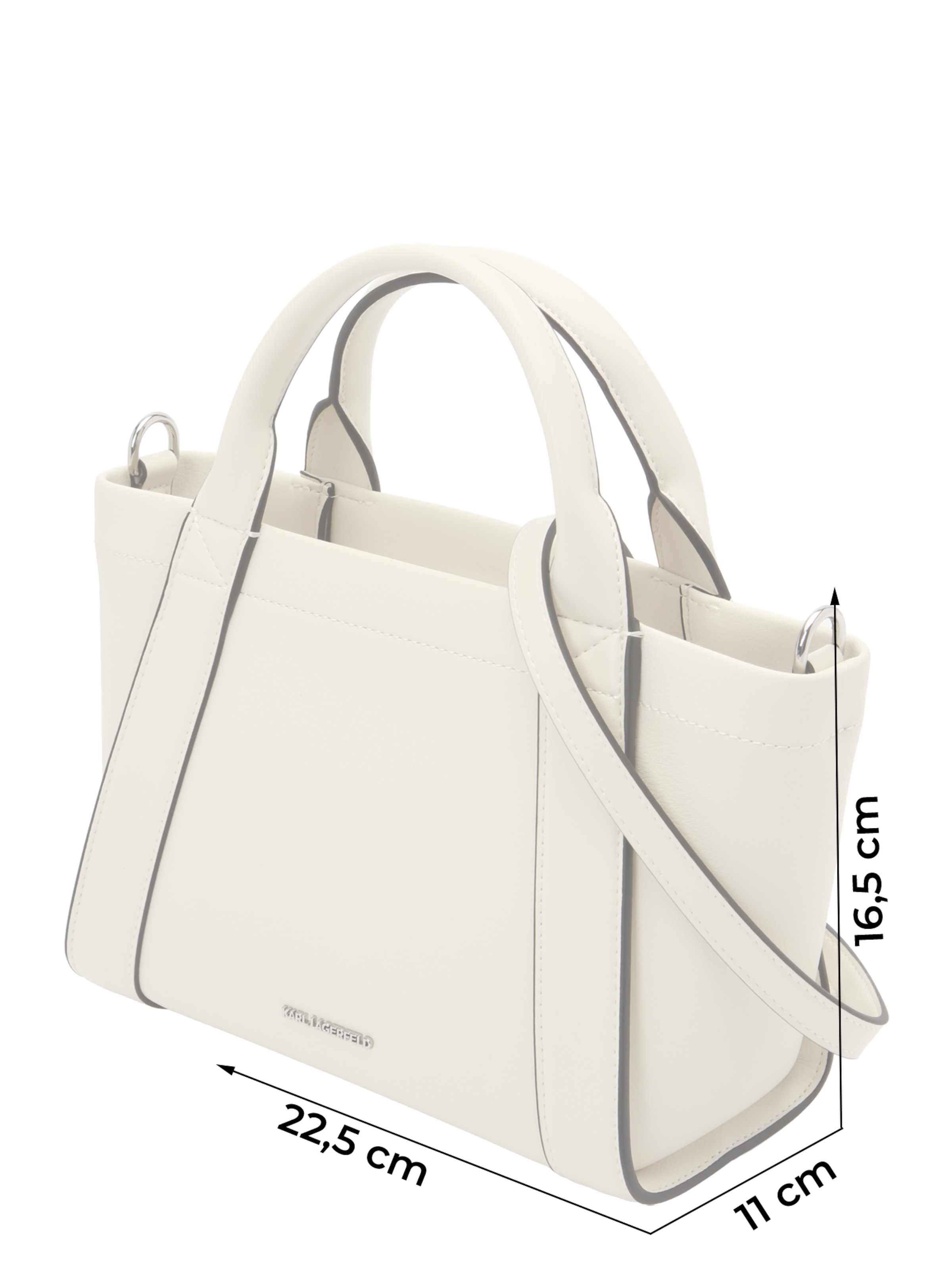 Karl Lagerfeld Kézitáska 'K/VILLE' - fehér