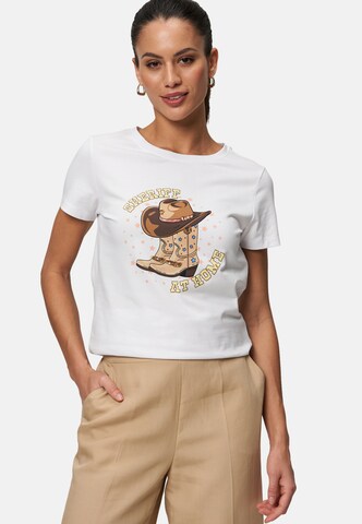 zero Shirt in White: front