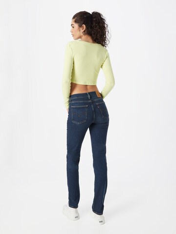 LEVI'S ® Regular Jeans '724 High Rise Straight' i blå