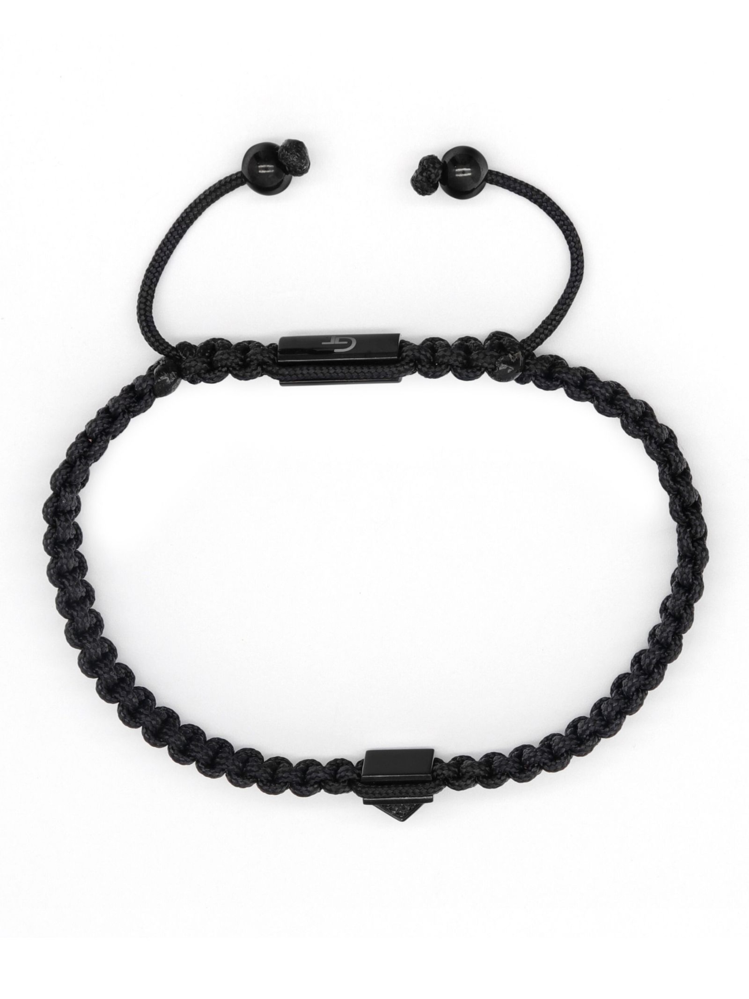 Bracelet 'Pyramid-Bracelet' GT Collection en noir