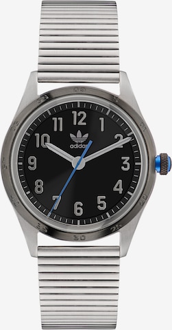 ADIDAS ORIGINALS Analog Watch in Silver: front