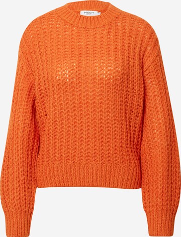 MSCH COPENHAGEN - Pullover 'Inari Heidi' em laranja: frente