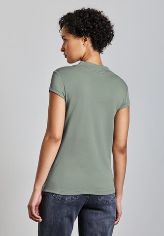 STREET ONE Turtleneck T-Shirt in Grün