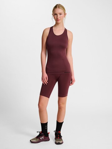Hummel Αθλητικό τοπ 'Tif' σε καφέ