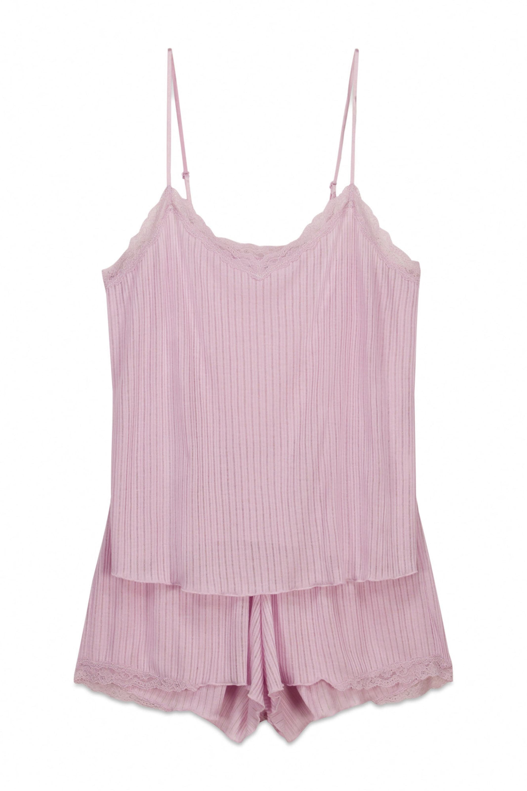 Women' Secret Shorty in mauve / rosa, Produktansicht