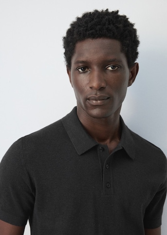 MANGO MAN Shirt 'Andrew' in Black