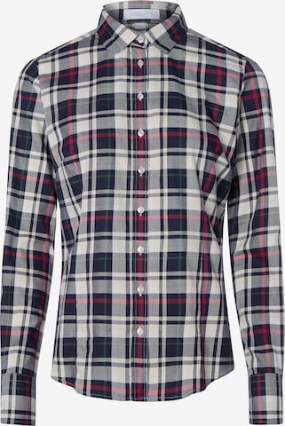 Brookshire Bluse in Blau: Vorderseite