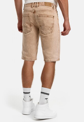INDICODE JEANS Regular Broek 'INTempol' in Bruin