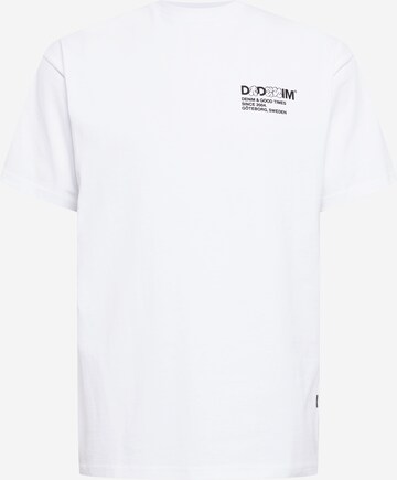 Dr. Denim Shirt 'Trooper' in White: front