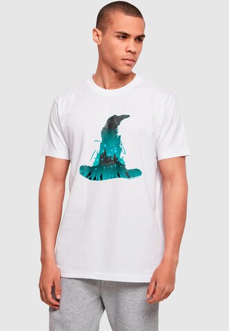 ABSOLUTE CULT Shirt 'Harry Potter' in Wit: voorkant