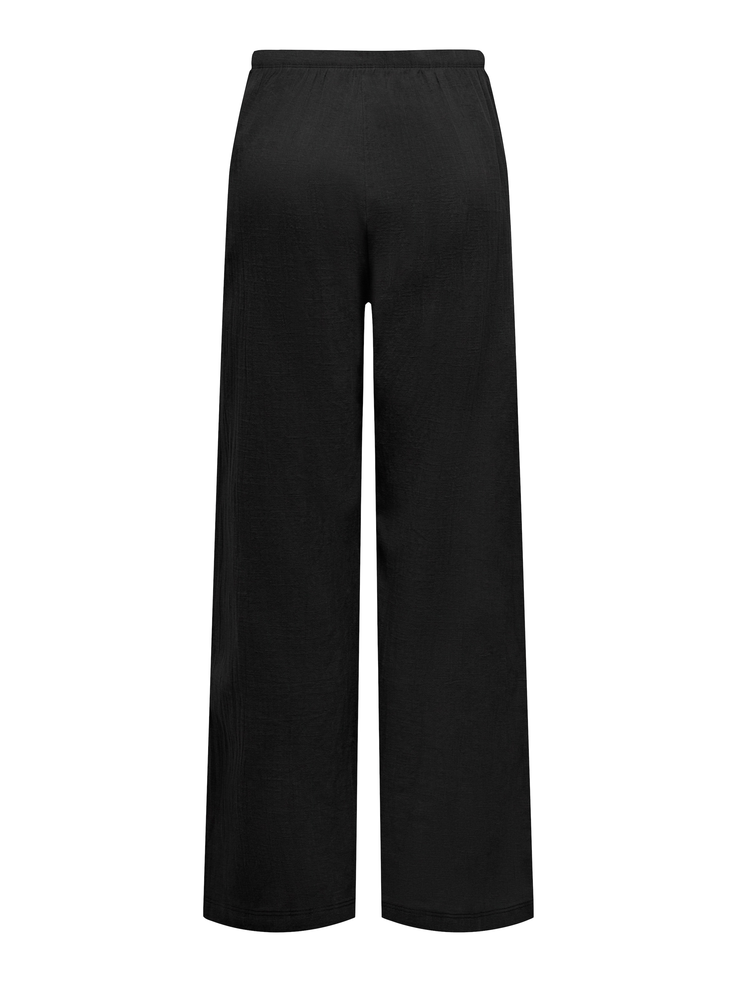 ONLY Широка кройка Панталон 'ONLKISS' в черно