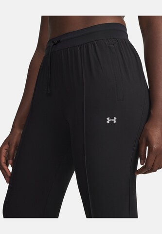 UNDER ARMOUR Tapered Sports trousers 'Velociti Pro' in Black