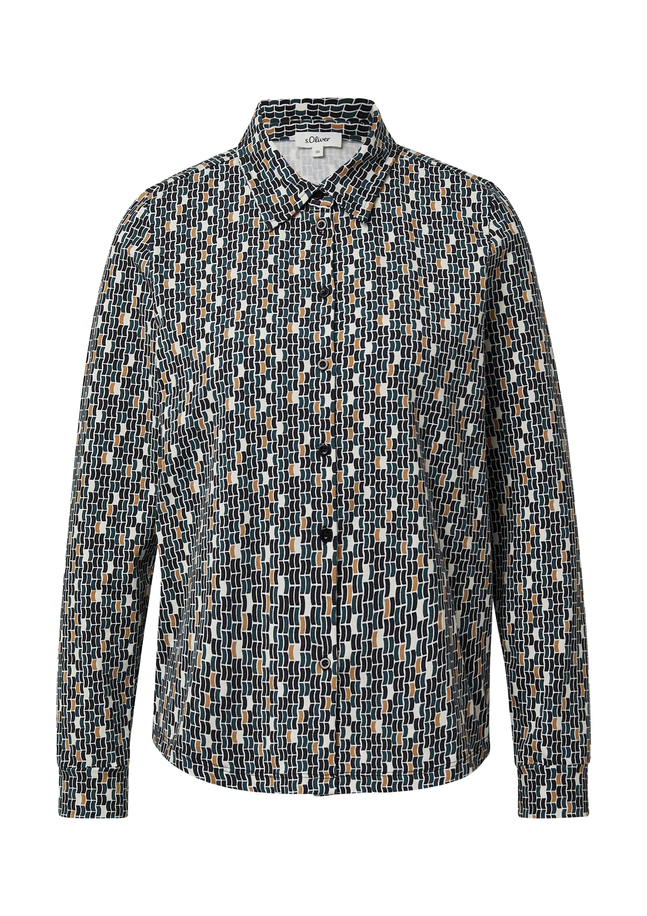 Chemisier s.Oliver en noir : devant