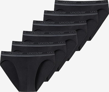 uncover by SCHIESSER Panty 'Basic' in Black: front