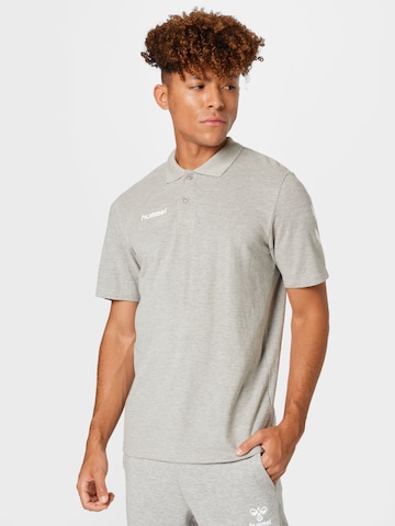 Hummel - Camiseta funcional en gris: frente