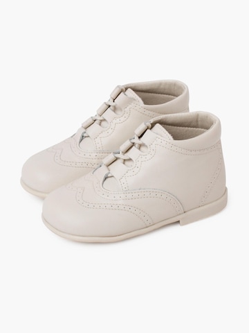 Pisamonas - Zapatos primeros pasos en blanco