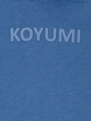 Koyumi Sweatshirt 'Suheyla Love It' in Blue