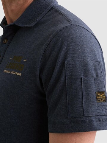 PME Legend Shirt 'Polo shirt in 100% cotton with flight pocket' in Blue