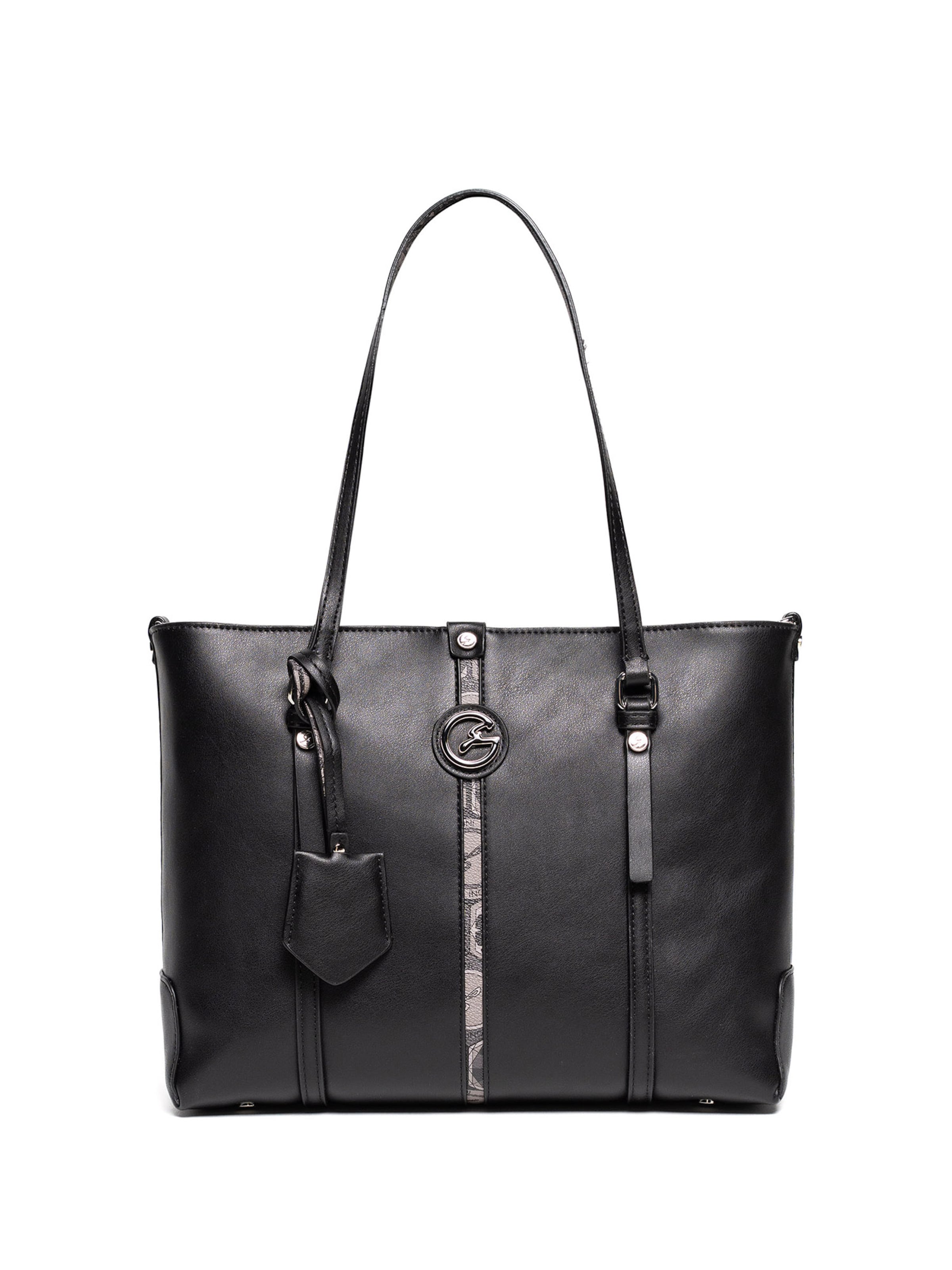 Gattinoni Shopper Tasche in Schwarz: Vorderseite