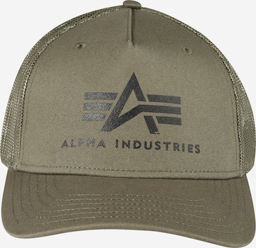 ALPHA INDUSTRIES Cap in Grün