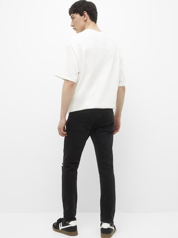 Slimfit Jeans di Pull&Bear in nero