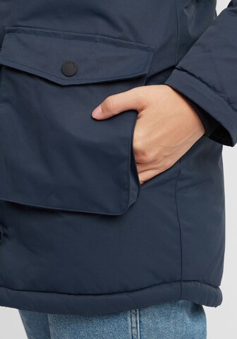 Oxmo Winterparka 'Acta' in Blauw