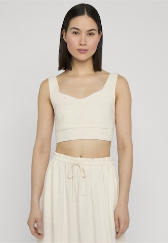 Top di Estelou in beige: frontale