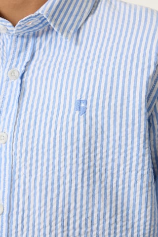 GARCIA Средняя посадка Рубашка в Синий