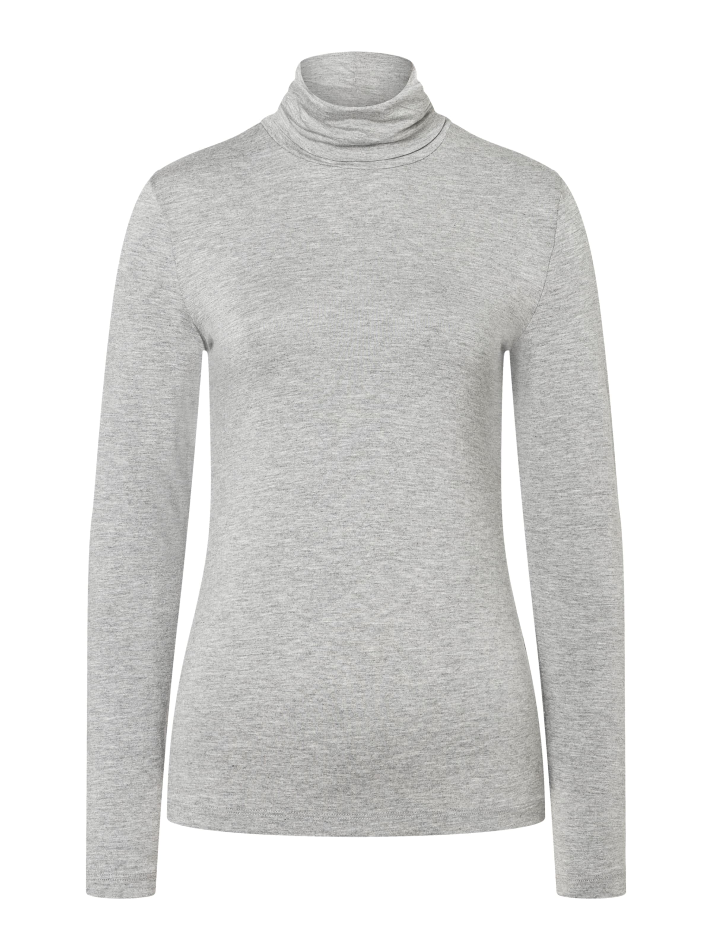 MORE & MORE Shirt in Grey: front