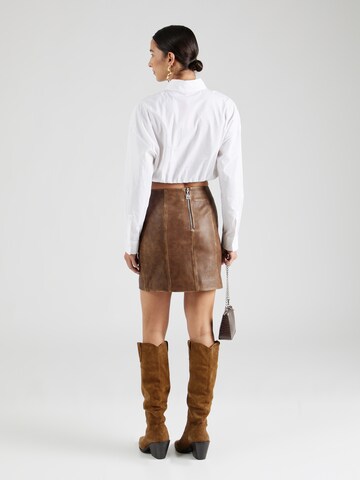 HUGO Skirt 'Lusina' in Brown