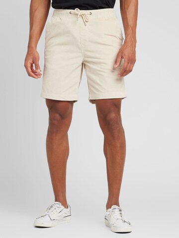 SELECTED HOMME Regular Housut 'JACE' värissä beige: edessä