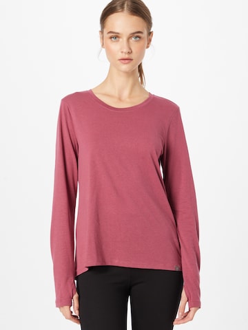 T-shirt fonctionnel 'Millie' Bally en rose : devant