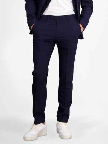 LERROS Regular Pleated Pants in Blue: front