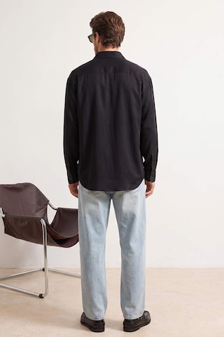 Trendyol Regular fit Button Up Shirt in Grey